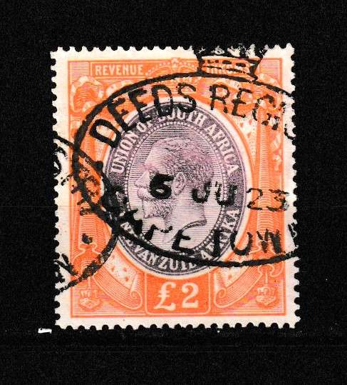 UNION 2 POUND REVENUE STAMP