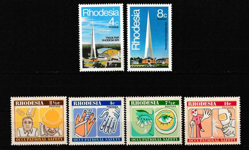 RHODESIA 2 X SETS MNH
