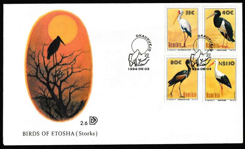 NAMIBIA 1994 BIRDS OF ETOSHA