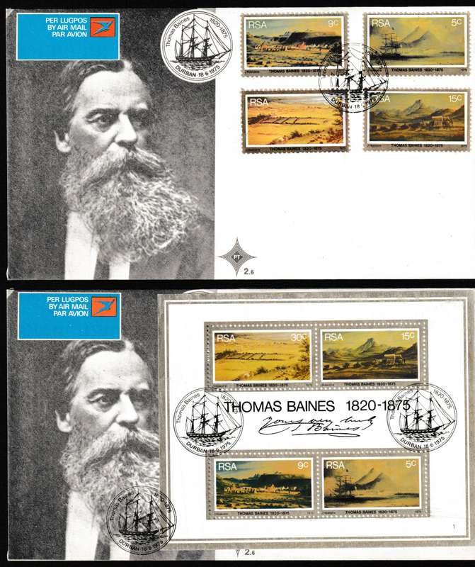 RSA 1975 THOMAS BAINES COVERS