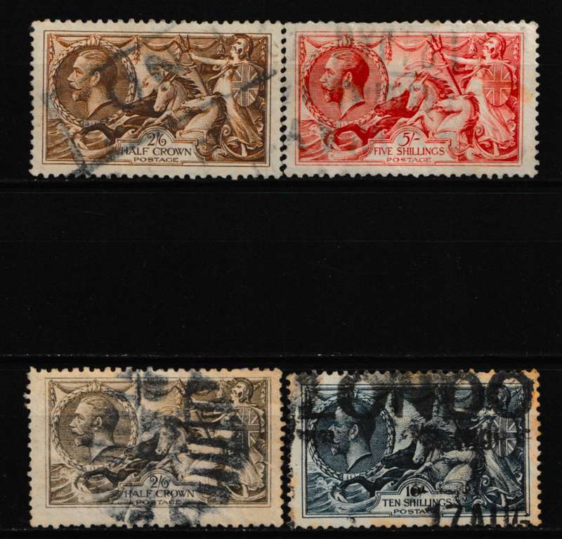 ENGLAND WELL USED SEA HORSES