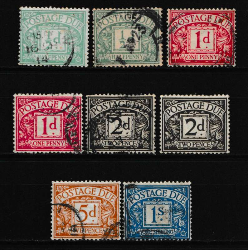 ENGLAND POSTAGE DUES