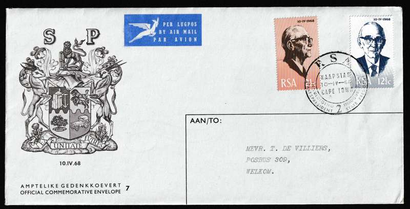 RSA 1968 PRESIDENT FOUCHE