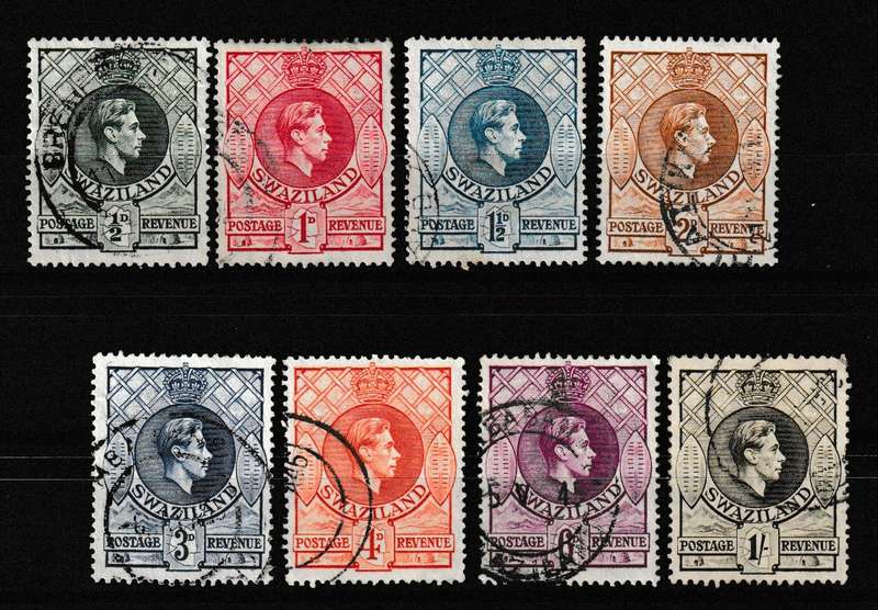 SWAZILAND 1938 FINE USED
