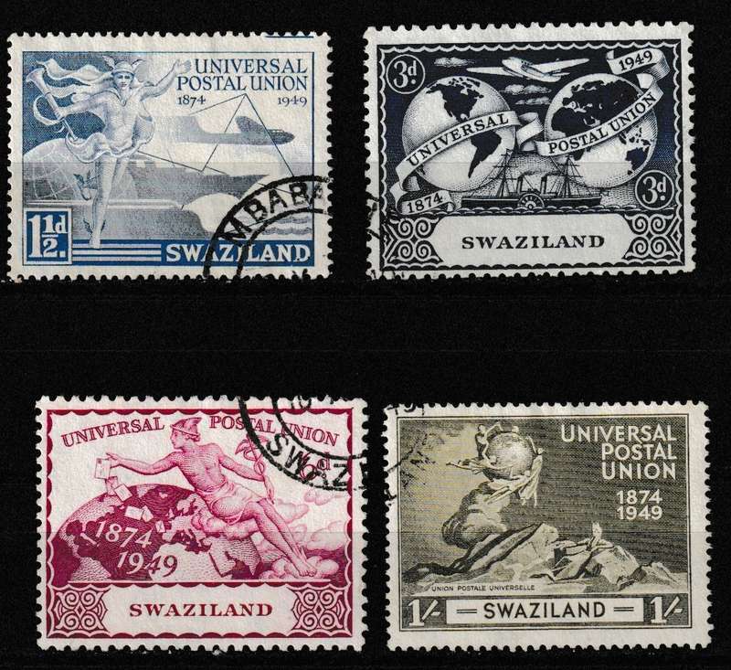 SWAZILAND 1949 UPU