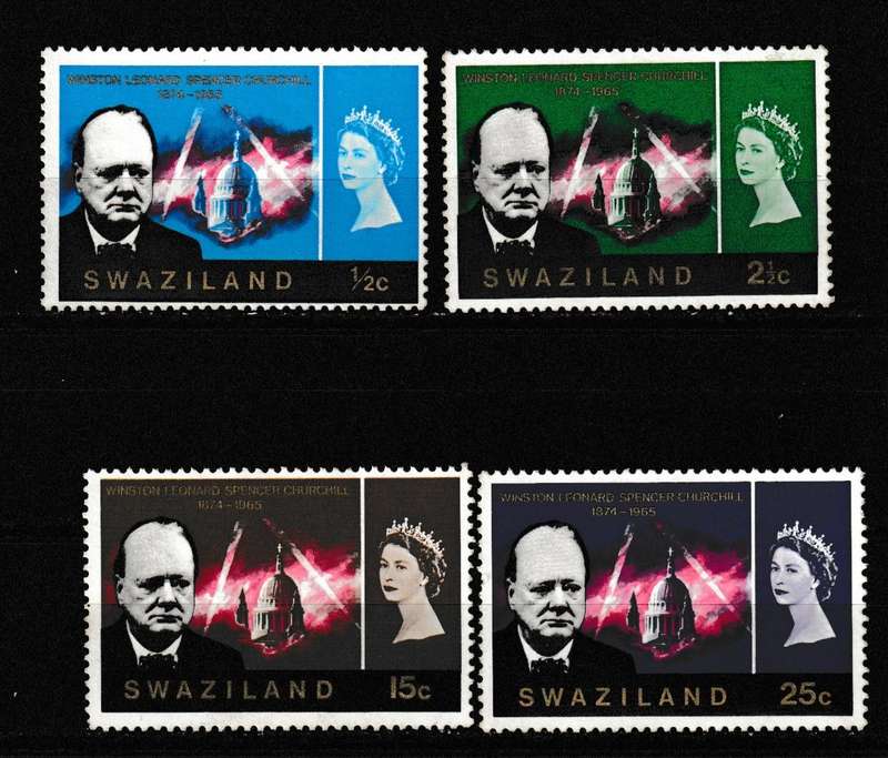 SWAZILAND 1966 CHURCHILL
