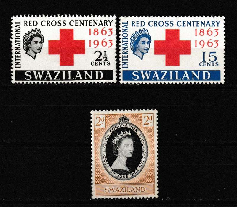 SWAZILAND 1963 RED CROSS