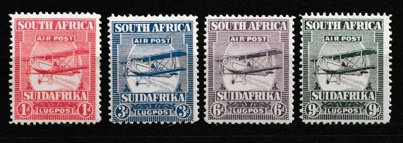 UNION 1925 1st AIRMAIL ISSUE VERY FINE MH !
