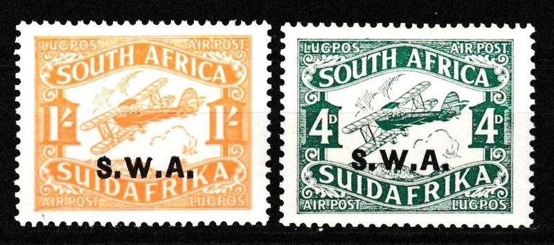 SWA 1930 AIRMAIL 3rd PRINTING MNH
