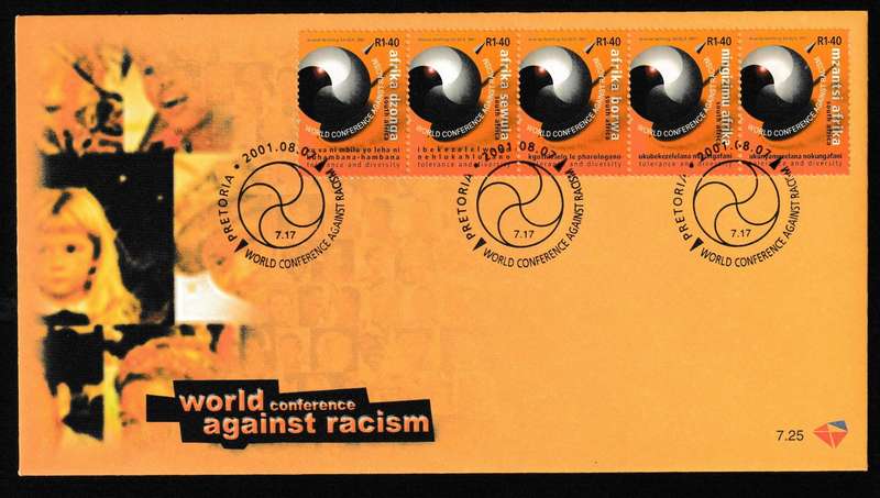 RSA 2001 RACISM FDC