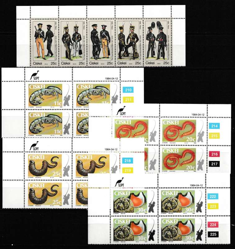 CISKEI 1984 FISHBAIT/MILITARY CONTROL SET