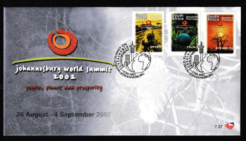 RSA 2002 WORLD SUMMIT FDC