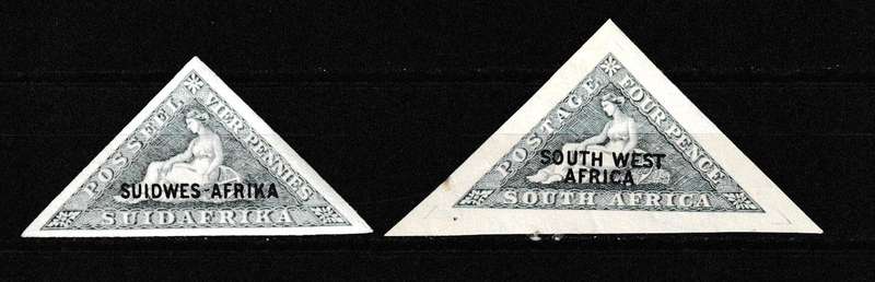 SWA 1926 TRIANGULAR STAMPS MH
