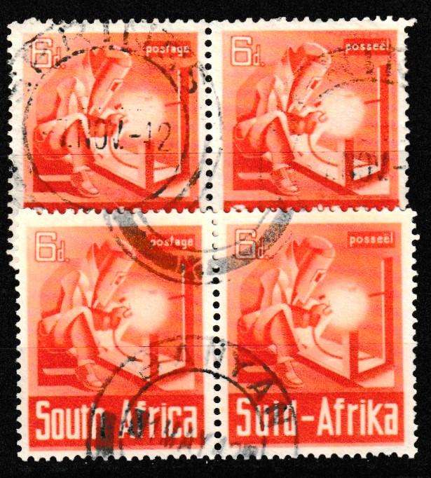 UNION 1941 WAR EFFORT 6d PAIRS