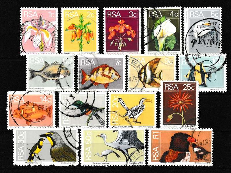 RSA 1974 2nd DEF. USED SET