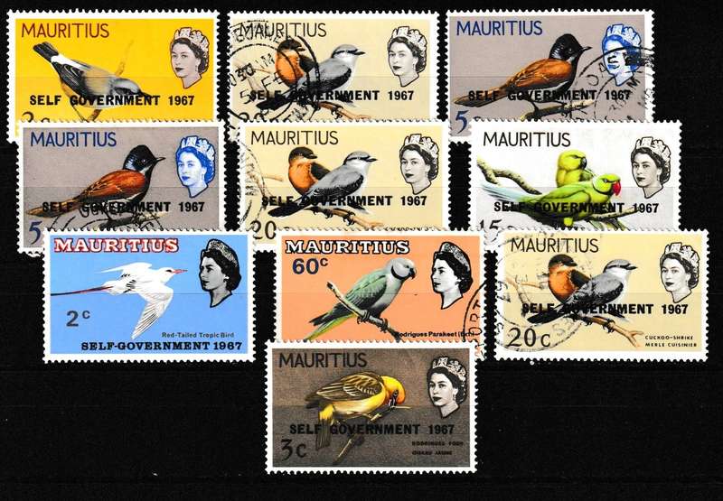 MAURITIUS 1967 SELF GOVERNMENT USED