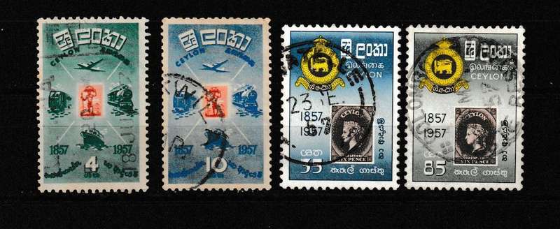 CEYLON 1957 MAIL TRANSPORT SET