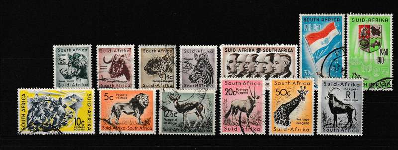 UNION 1961  DEF. ISSUE USED SET