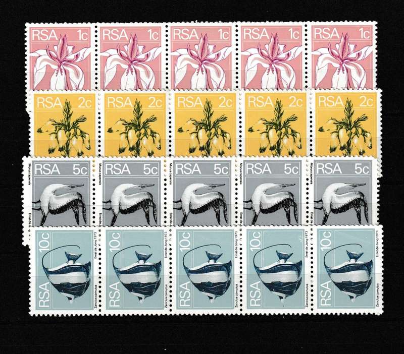 RSA 2nd  DEF. COIL STAMPS