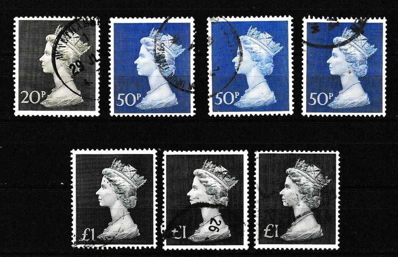 GREAT BRITAIN QUEEN ELISABETH STAMPS