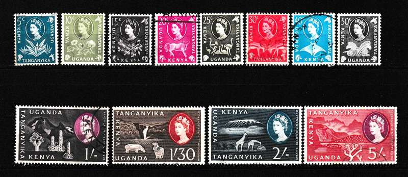 KENYA,UGANDA & TANGANYIKA PART SET
