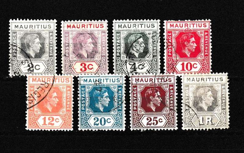 MAURITIUS 1938 PART SET