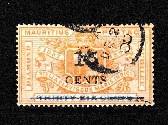 MAURITIUS 1900 DIAMOND JUBILEE