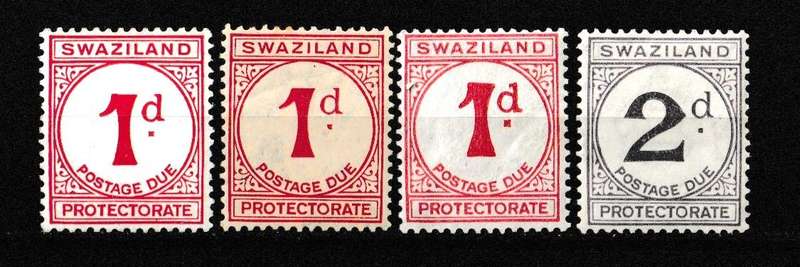 SWAZILAND 1933 POSTAGE DUES