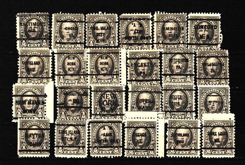 USA PRECANCELS 1/2C