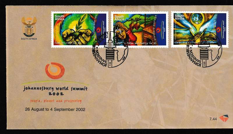 RSA 2002 WORLD SUMMIT FDC