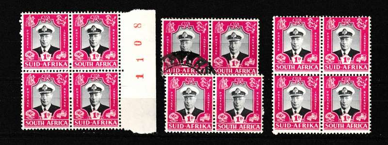UNION 1947 ROYAL VISIT BLOCK