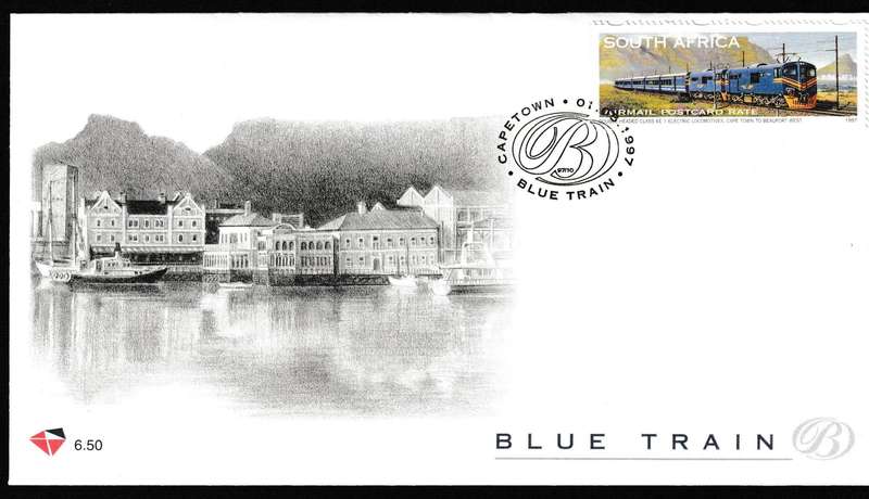 RSA 1997 BLUE TRAIN FDC