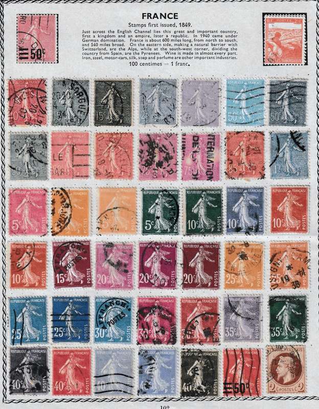FRANCE EARLY STAMPS,VALUE