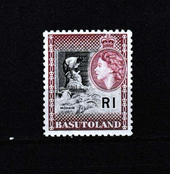 BASUTOLAND 1961 R1 SHEARING ANGORA GOATS MNH VF