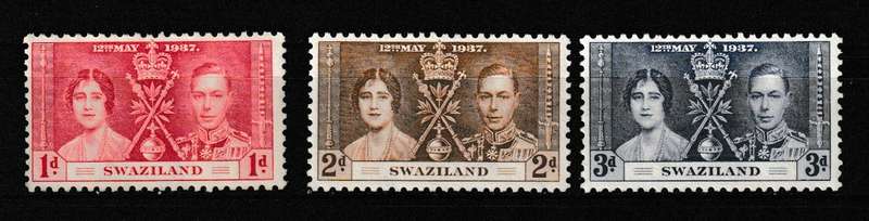 SWAZILAND 1937 CORONATION