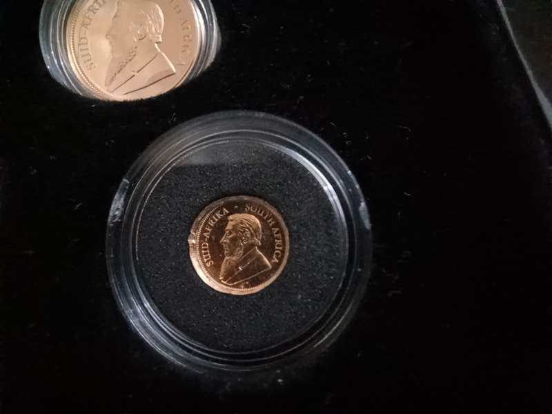 2017 Proof Krugerrand Fractional Set (10th to 50th)