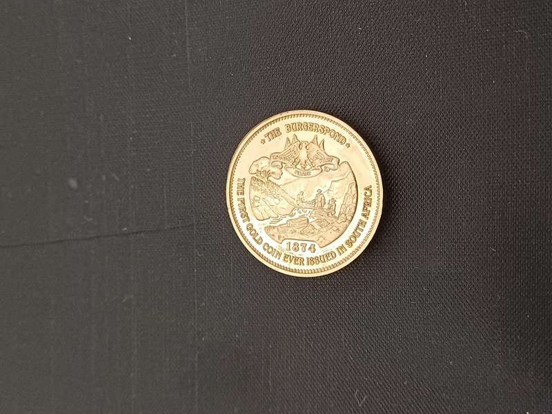 Burgerspond Commemorative Medallion by Pagliari