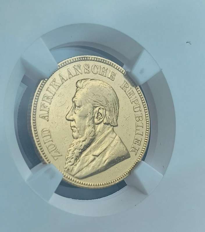 1892 NGC Graded Double Shaft Pond