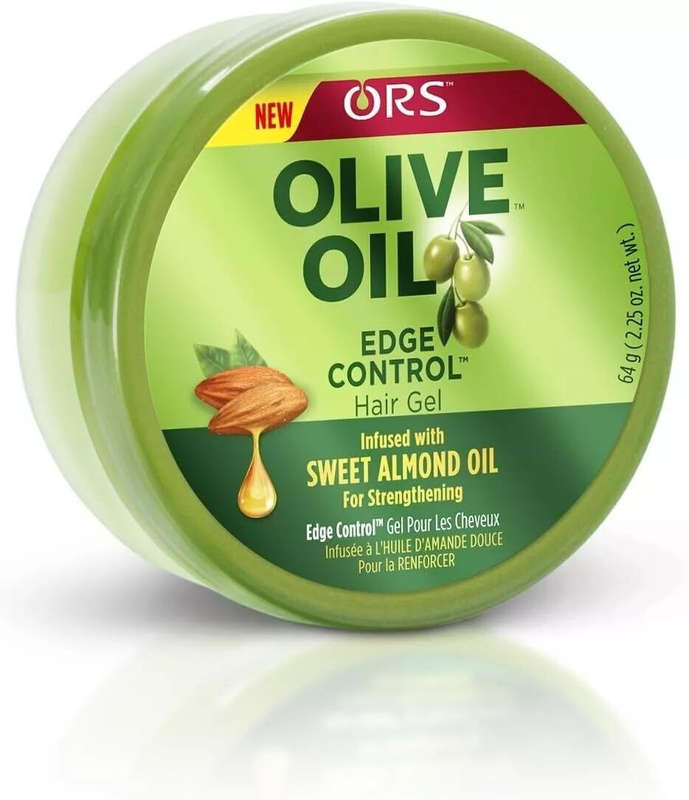 ORS Olive Oil Edge Control Hair Gel Infused with Almond Oil