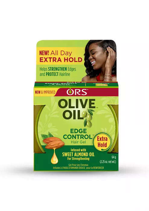 ORS Olive Oil Edge Control Hair Gel Infused with Almond Oil