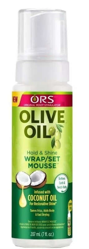 ORS Olive Oil Wrap/Set Mousse  207m