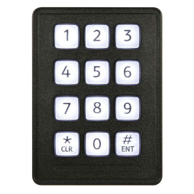 Storm IP65 12 Key Polymer Illuminated Keypad