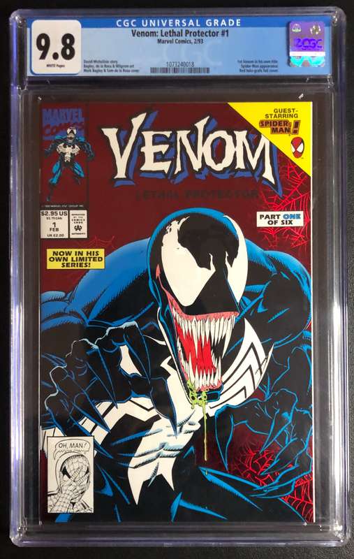 Venom: Lethal Protector #1(1993) CGC 9.8
