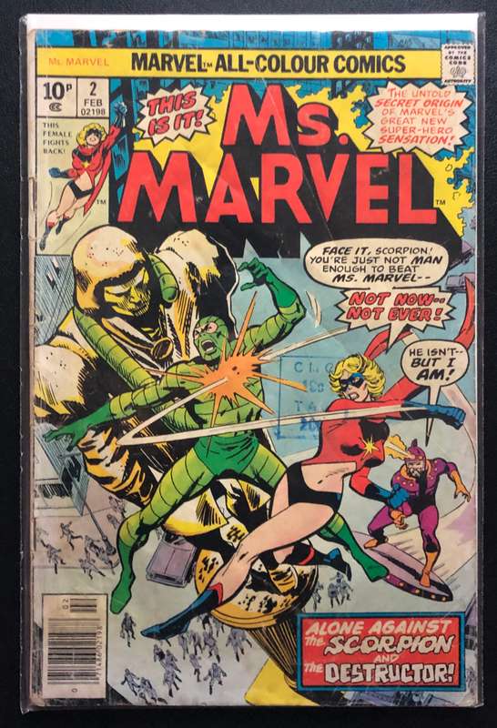 Ms. Marvel (1977) (3 Comic Books) - Marvel