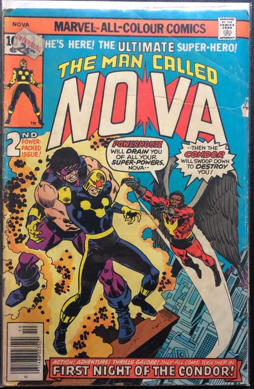 Nova (1976) 3 Comic Books - Marvel