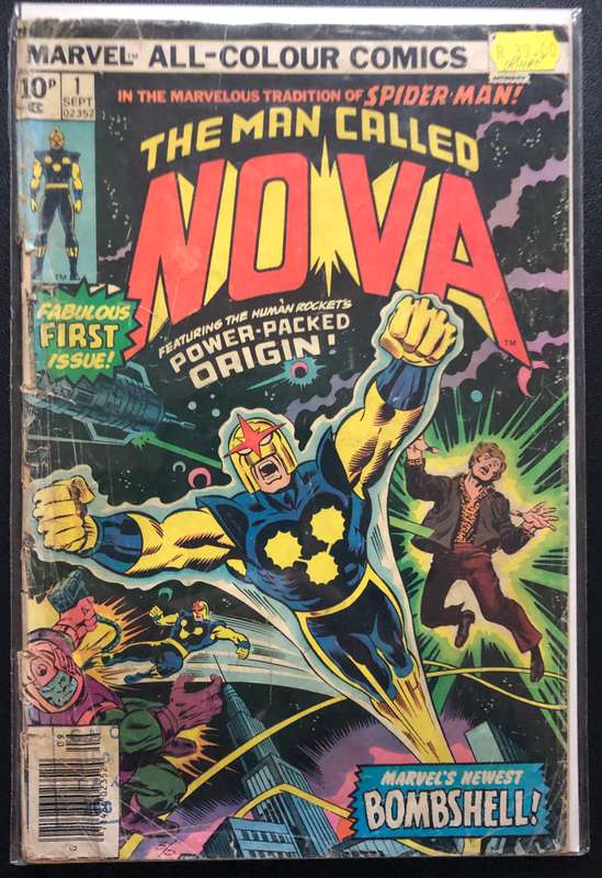 Nova (1976) 3 Comic Books - Marvel