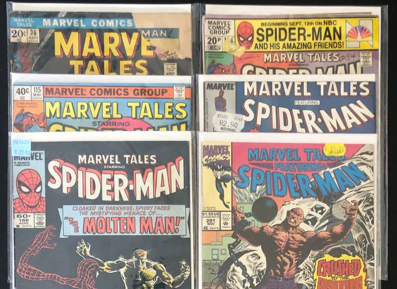 Marvel Tales Comic Book Bundle