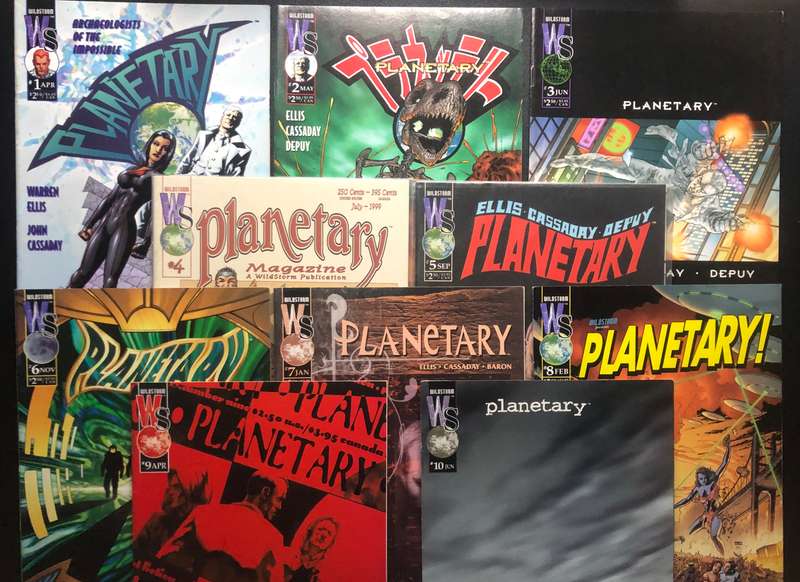 Planetary #1-20 (1999) - WildStorm(DC Comics)