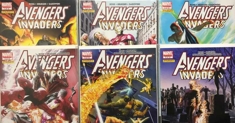 Avengers/Invaders(2008)#1-12 Full Run