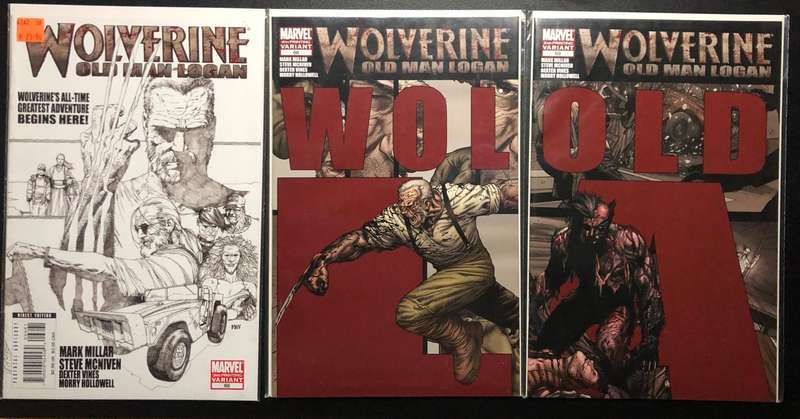 Wolverine: Old Man Logan(2008) - Complete Run + Variants